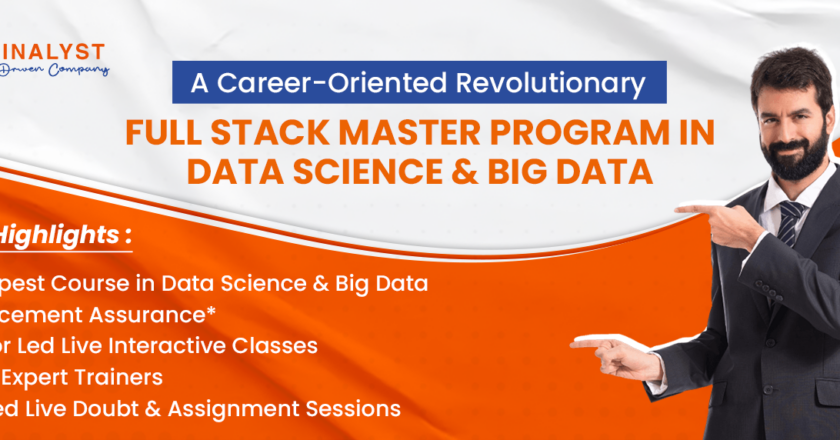 Elevate Your Tech Career with Brainalyst’s Full Stack Master Program in Data Science and Big Data