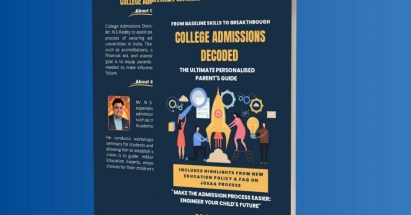 “Renowned Educator N S Reddy Unveils ‘College Admissions Decoded’ – A Must-Read Book for Parents and Students”