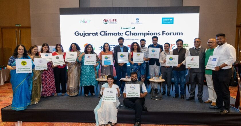 The ‘Gujarat Climate Champions Forum’ launched at the First Ever Climate Action Summit