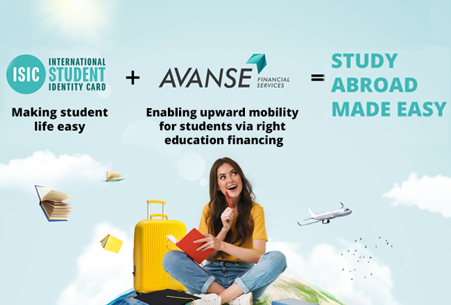 ISIC joins hands with Avanse Financial Services to make the study abroad journey seamless & hassle-free
