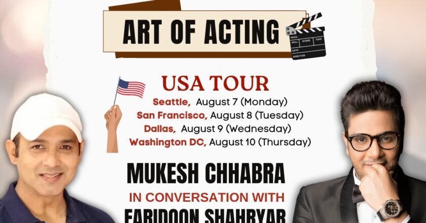 Mukesh Chhabra to REVEAL the process of casting in biggest Bollywood films and shows in USA Tour with Faridoon Shahryar