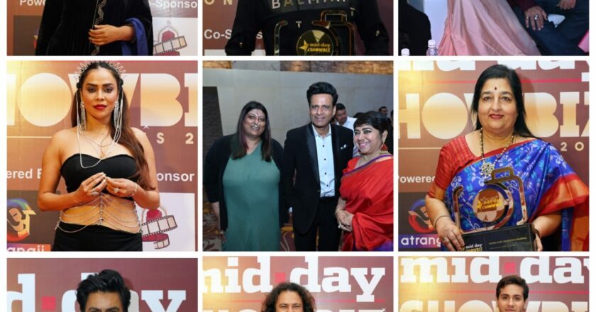 Anupam Kher, Sonu Nigam, Manoj Bajpayee, Gaurav Chanana, Dr Anusha Srinivasan Iyer, Rahul Shukla, Gaurav Chopra, Dr Soma Ghosh glitter at Mid-Day Showbiz Awards