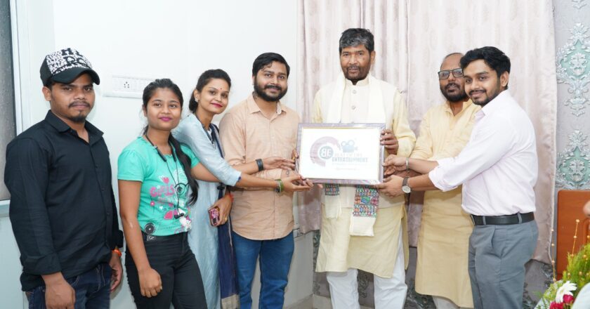 Beat of Life Entertainment Team Meets Pashupati Paras, the Union Minister of the Indian Government  