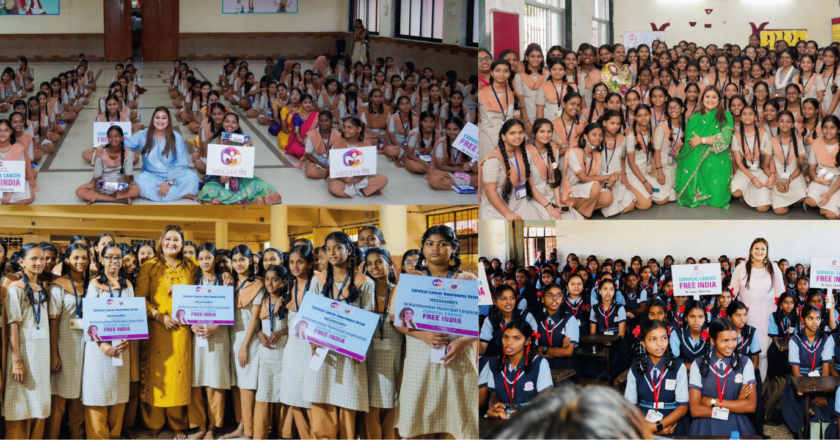 Meghashrey NGO Founder Seema Singh Launches Cervical Cancer Awareness Drive in Schools, Empowering the Next Generation across India