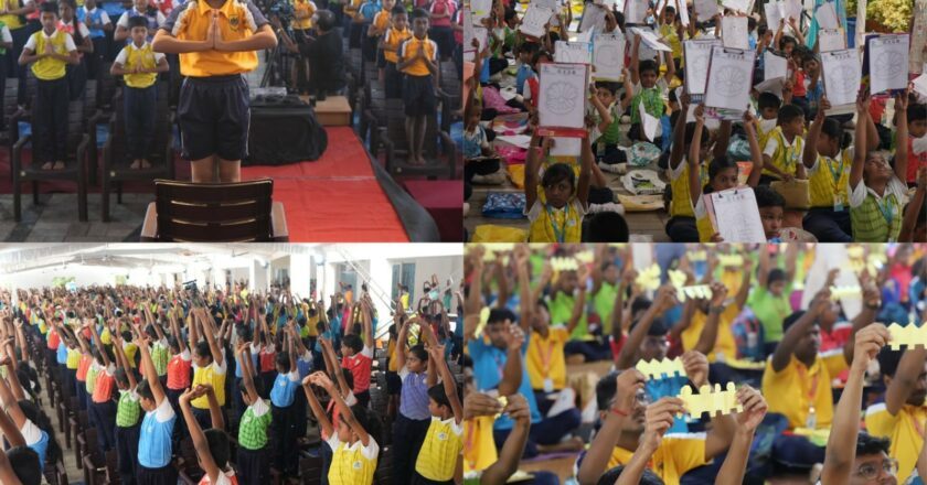Frontline Schools Make Waves with Remarkable World Records in Green Initiatives, Yoga, Literature, and Artistic Creativity