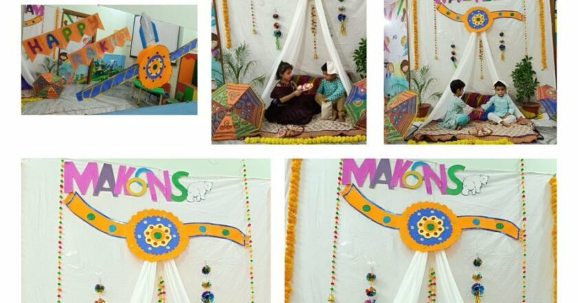 Makoons Play School in Kalyanpur, Kanpur Celebrates Rakish Bandana Day: A Day of Unity and Tradition