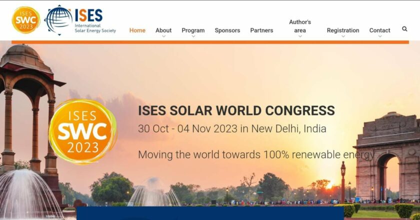 Solar World Congress, Opportunity for India GenNext
