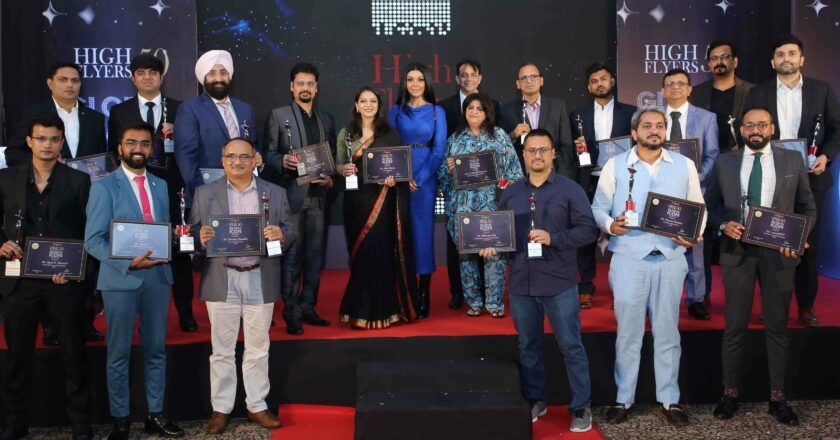 Koena Mitra confers the winners of the 4th Edition of the High Flyers 50 Global Icon Awards