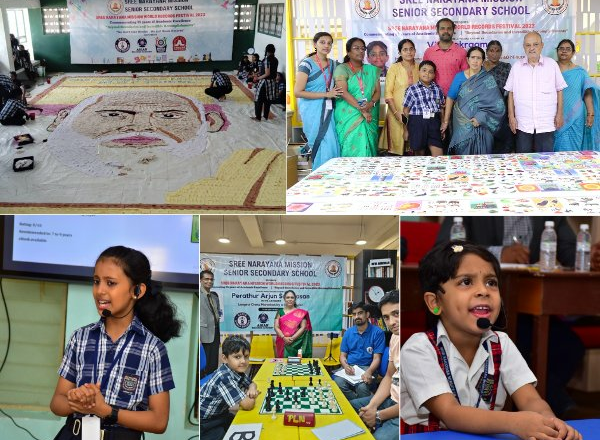 “Pioneering Records: Sree Narayana Mission Students Rewrite History in a Grand Event”