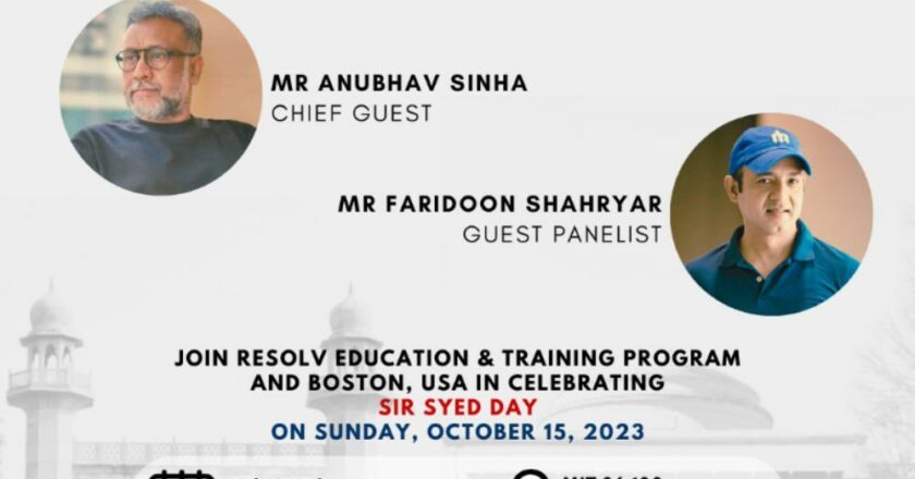 Anubhav Sinha to converse with Faridoon Shahryar at MIT, Boston on October 15 about his illustrious journey 