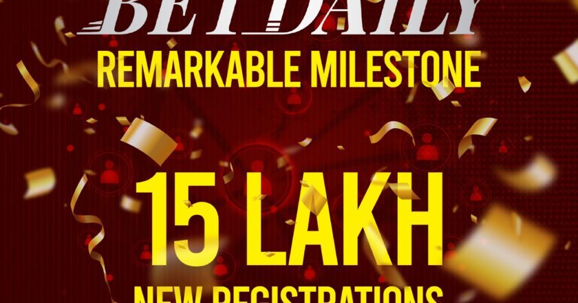 BetDaily celebrates remarkable milestones: 15 Lakh New Registrations, Exceptional Customer Service & Thriving User Engagement. 