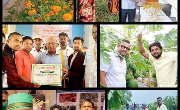 Ravi Kumar Nishad of Bhuli made a record by making Dhanbad famous in the field of organic farming.