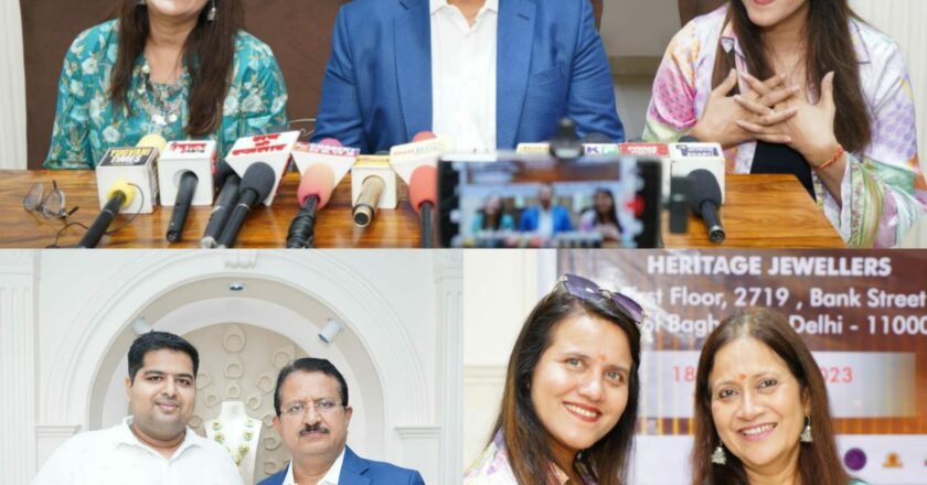 Press conference for National Pageant to be held in Goa ,Miss Mrs India -womanofsubstance 2023 in Park Regis Goa