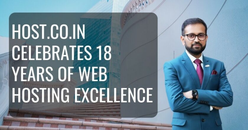 Host.co.in Celebrates 18 Years of Web Hosting Excellence