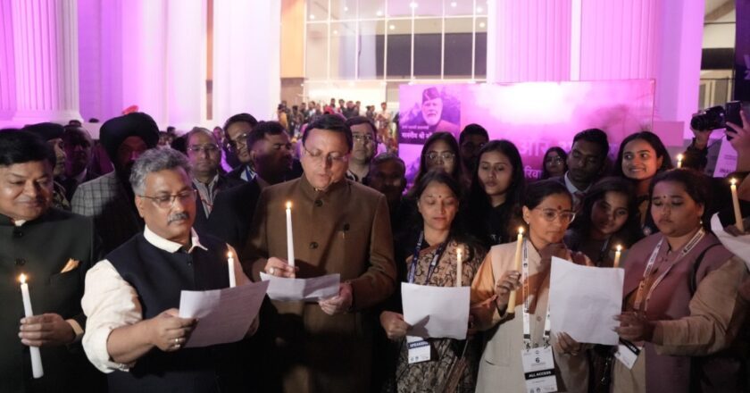 CM Dhami Declares Environmental Commitment, pledged to Champion Sustainable Practices as an Eco-Warrior on third day of the 6th World Congress on Disaster Management