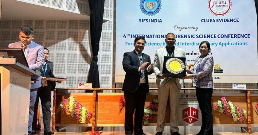 Renowned Digital Forensics Expert Receives Lifetime Achievement Award at International Conference  