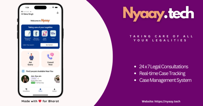 Navigating Justice:  Nyaay.tech Puts Legal Services at Your Fingertips