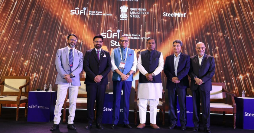 “Honoring the Best in Steel Industry: 2nd India Steel and Metal Conference & 4th SUFI Steel Awards 2023 with MOS Shri. Faggan Singh Kulaste”