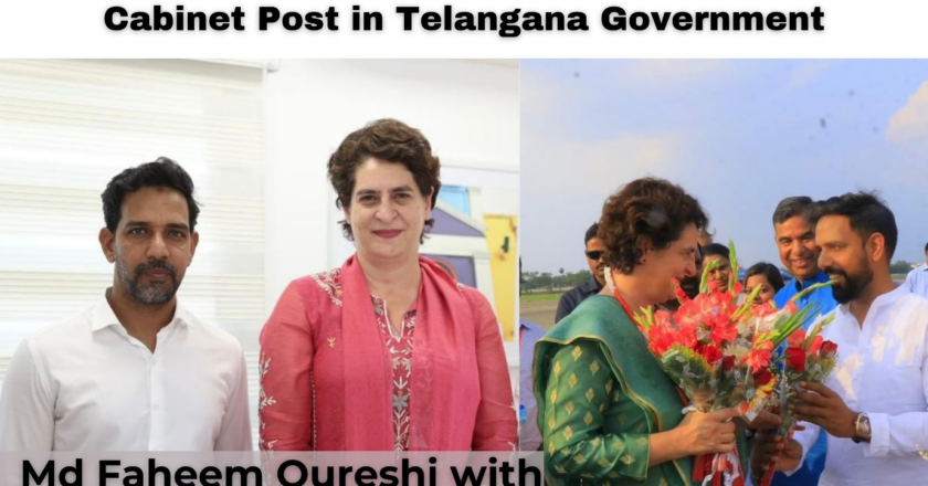 Visionary Politician Nominated as a Key Contender for Telangana Cabinet Position – Md Faheem Qureshi