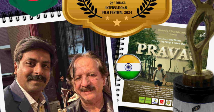 Pravas Bags Best Children Film Badal Rahman Award at 22nd Dhaka International Film Festival!