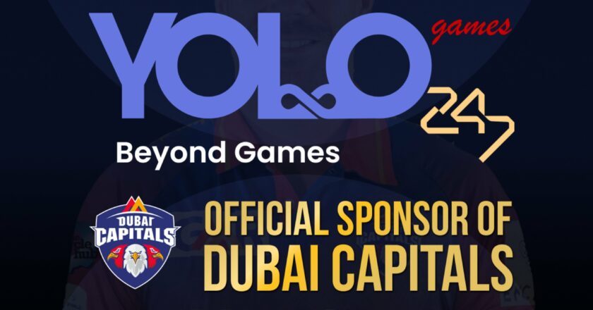 YOLO247 Games is the “Principal Sponsor” for ILT20 Dubai Capitals