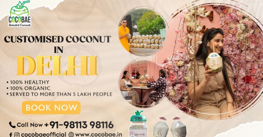 Customised Coconuts In Delhi – Cocobae Coconut Water
