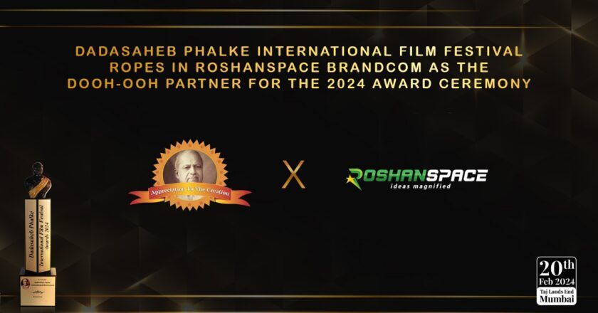 ROSHANSPACE BRANDCOM, LEADING DOOH-OOH MEDIA COMPANY ASSOCIATES WITH DPIFF AWARDS 2024