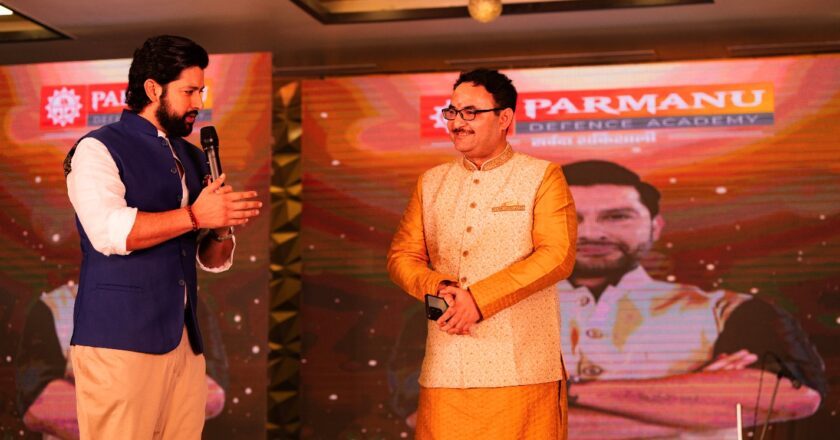 “Bollywood super star Aftab Shivdasani graces Parmanu Defence Academy’s annual function”