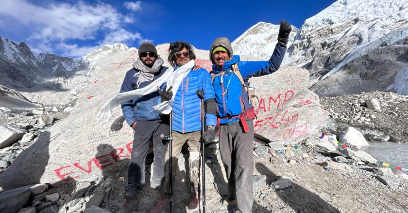 Anuraag Khandelwal conquers EBC with grit and trusty crutches!