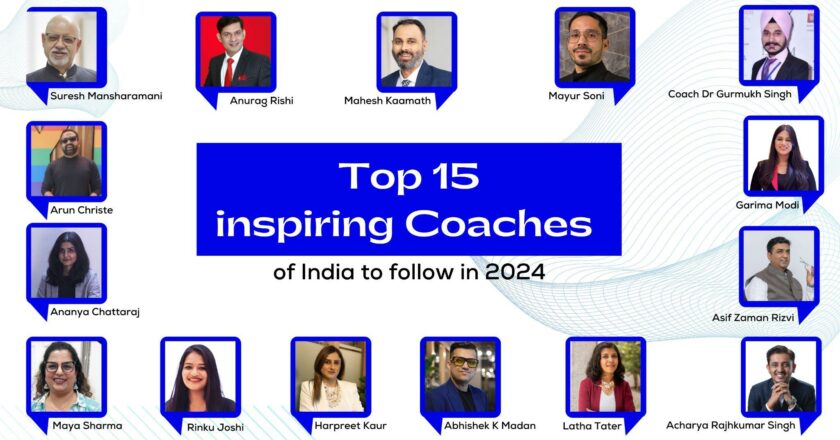 Top 15 inspiring Coaches of India to follow in 2024