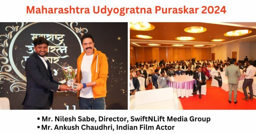 SwiftNLift Media Group Recognizes Business Excellence at Maharashtra Udyogratn Purskar