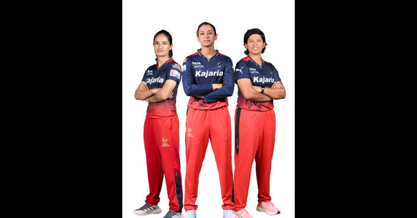 KAJARIA TILES EXTEND PARTNERSHIP WITH RCB WOMEN’S TEAM