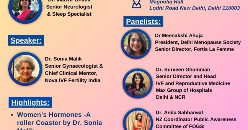 Dr. Manvir Bhatia demystifies the Connection Between Women’s Hormones and Sleep in Exclusive Educational Session