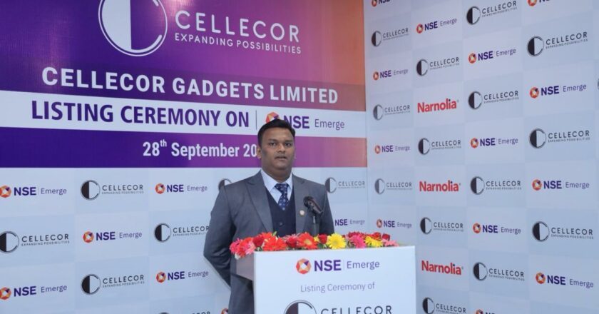 Cellecor Gadgets Limited Targets Record Growth, Anticipates Significant Expansion, Aiming for 1000 Crores + Sales by 2025