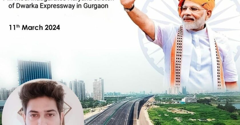 PM Modi inaugurates Haryana stretch of Dwarka Expressway in Gurugram