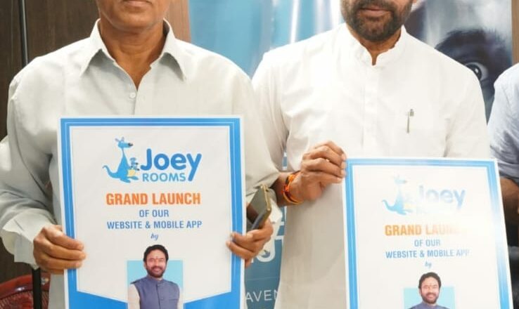 A New Era in Hospitality : Central Tourism Minister Kishanreddy Launches India’s First Mobile App for Daily, Weekly, and Monthly Stays in P.G,Hostels & Hotels.