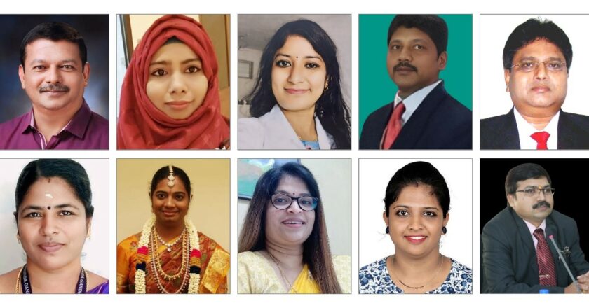Top 10 Professors for the Month of March 2024 – Organized by Kiteskraft Productions LLP