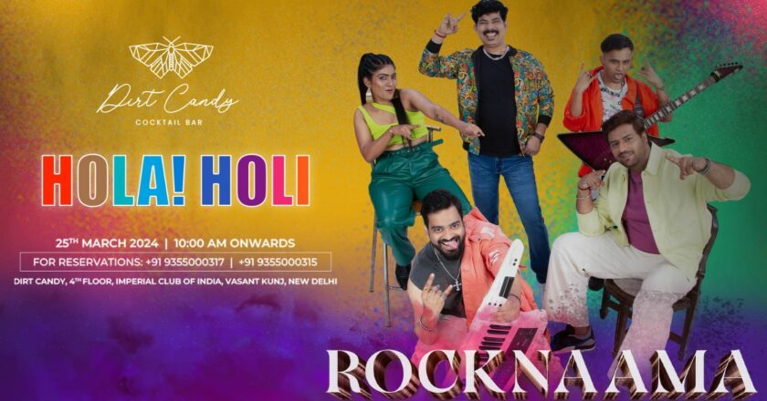 Dirt Candy Presents “Hola! Holi ’24”: The Biggest Holi Celebration in Delhi NCR