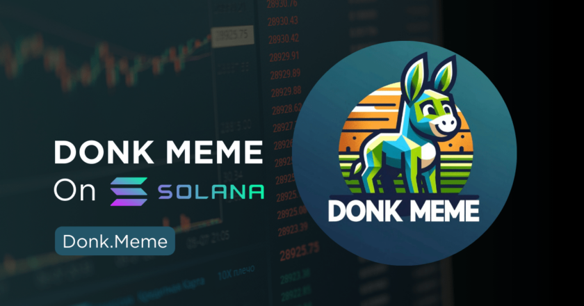 DONK.MEME Token Presale Rages On As The Solana Meme Coin Is Set To Replicate The Success Of Book Of Meme $BOME