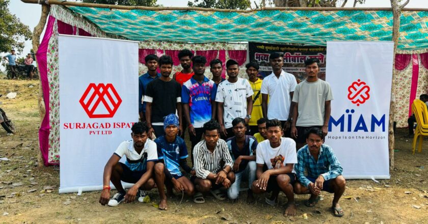 Miam Charitable Trust and Surjagad Ispat Pvt Ltd Host Thrilling Volleyball Tournament for Villages