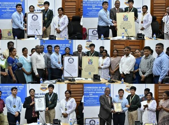 Chennai North Constituency Breaks Elite World Records for Maximum Voter Pledge received in 12 Hours