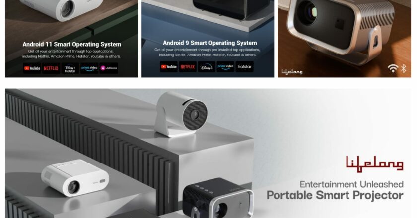 Lifelong Online unveils Lifelong Android Home Projector series to redefine the high-quality home entertainment market making it accessible to all