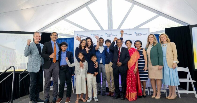 St. Joseph’s Children’s Hospital Foundation Receives Historic $50 Million Gift from the Pagidipati Family of Tampa