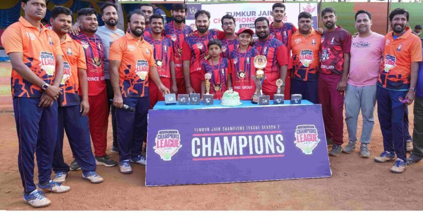 Prince Legends Clinch Victory in Tumkur Jain Champions League Season 2