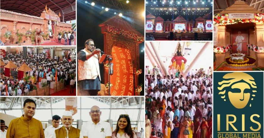 Iris Global Media Shines at Paduka Darshan Utsav 2024, Captivating Devotees’ Hearts