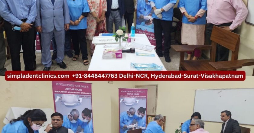 Simpladent Clinics Host Three-Days OPD at The Hotel Corporation of India Ltd, Aerocity Delhi Airport