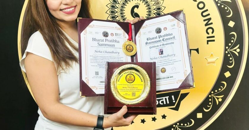 Pioneers of Hope: Neha Chaudhary’s Impact through the Bharat Pratibha Sammaan Awards