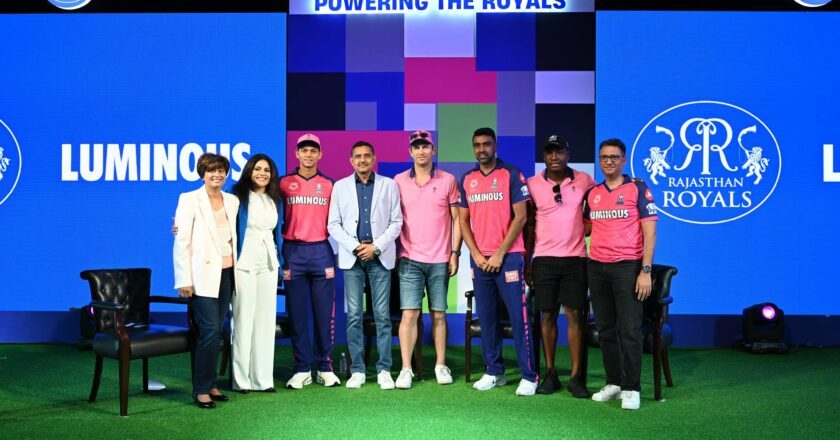 Luminous Power Technologies hosts a meet and greet with Rajasthan Royals’ players in Delhi