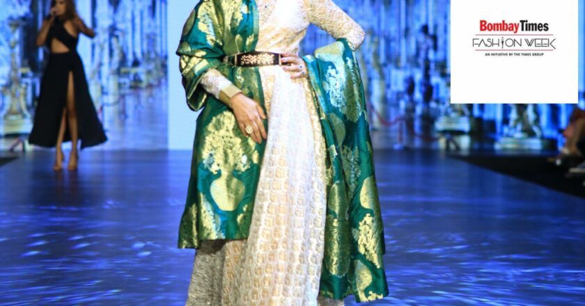 Anjalika Maroo Founder of I AM – Walked the Ramp with Elegance for Bombay Times Fashion Week Opening Show by Florian Foundation and Mumbai Halchal 