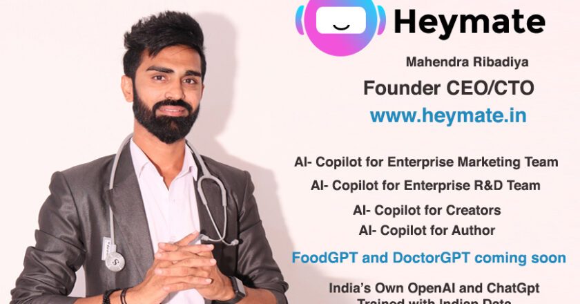 Meet the Mahendra Ribadiya whose AI startup (HeymateAI) is valued at Rs 108 crore
